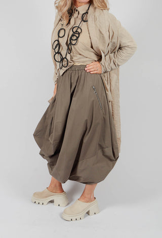 Balloon Skirt in Khaki