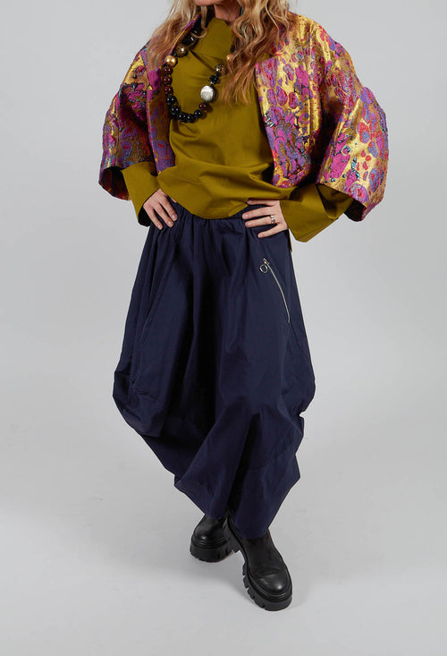 Balloon Skirt in Marine