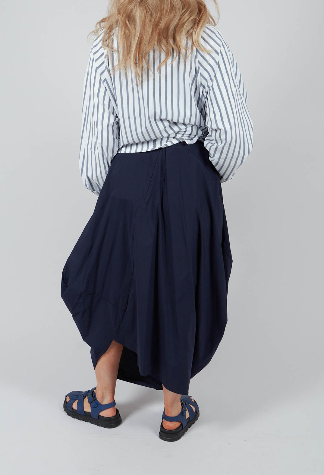 Balloon Skirt in Marine