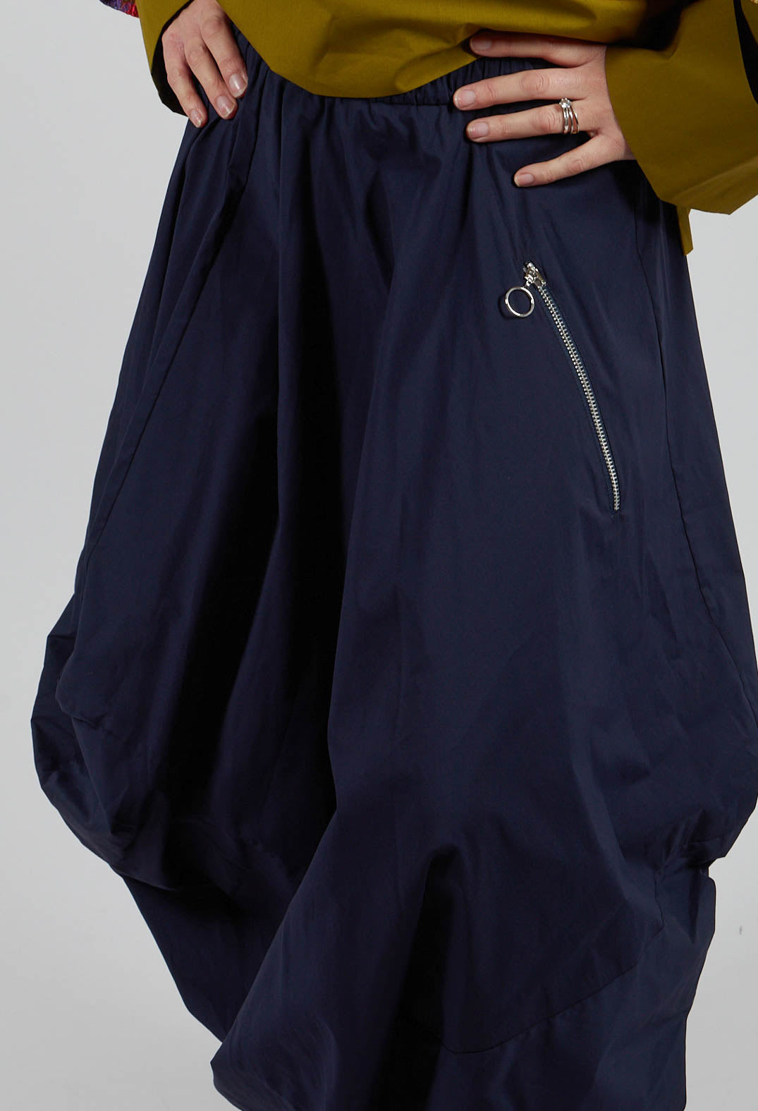 Balloon Skirt in Marine