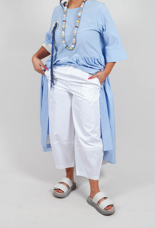 Balloon Pants in White