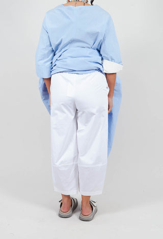 Balloon Pants in White