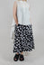 Dotted Pant Skirt in Black and White