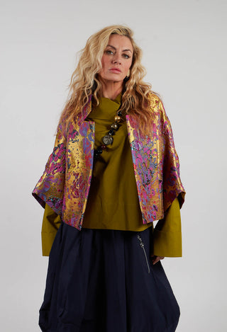 Short Jacket in Gold