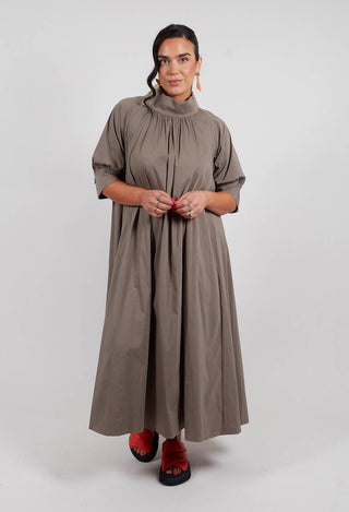 Smock Dress in Khaki