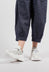 Lace Up Sneakers in Gasoline Bianco Ottico