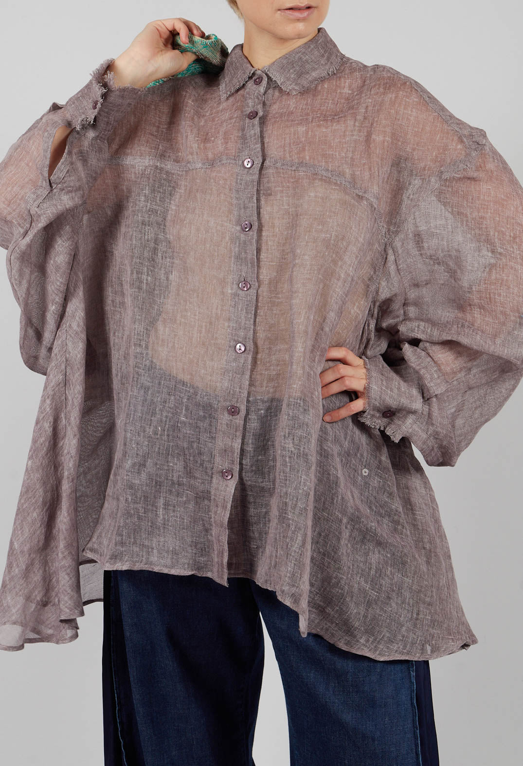 Flory Shirt in Purple