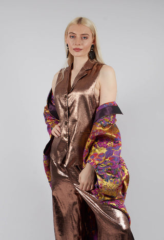 Sefana Waistcoat in Bronze