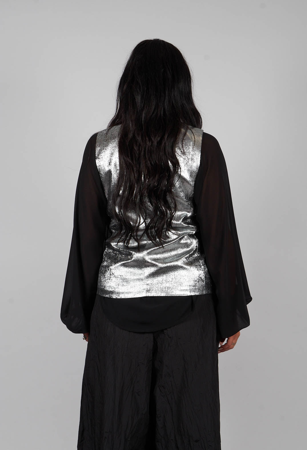 Sefana Waistcoat in Silver