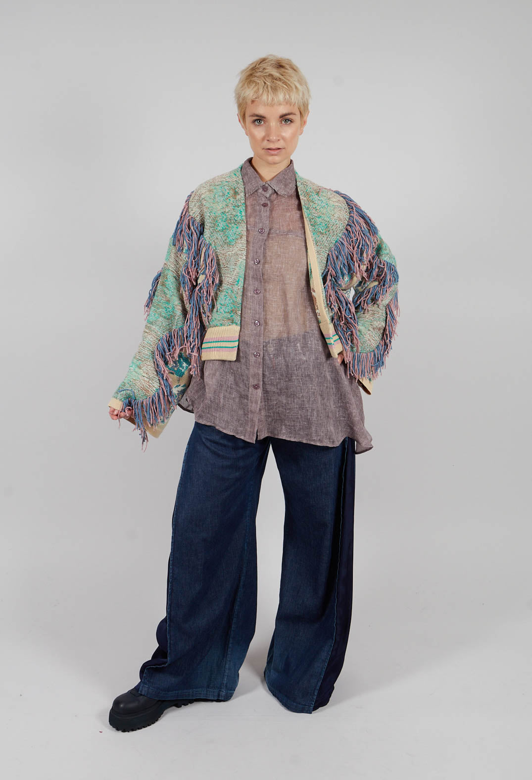 Flory Shirt in Purple