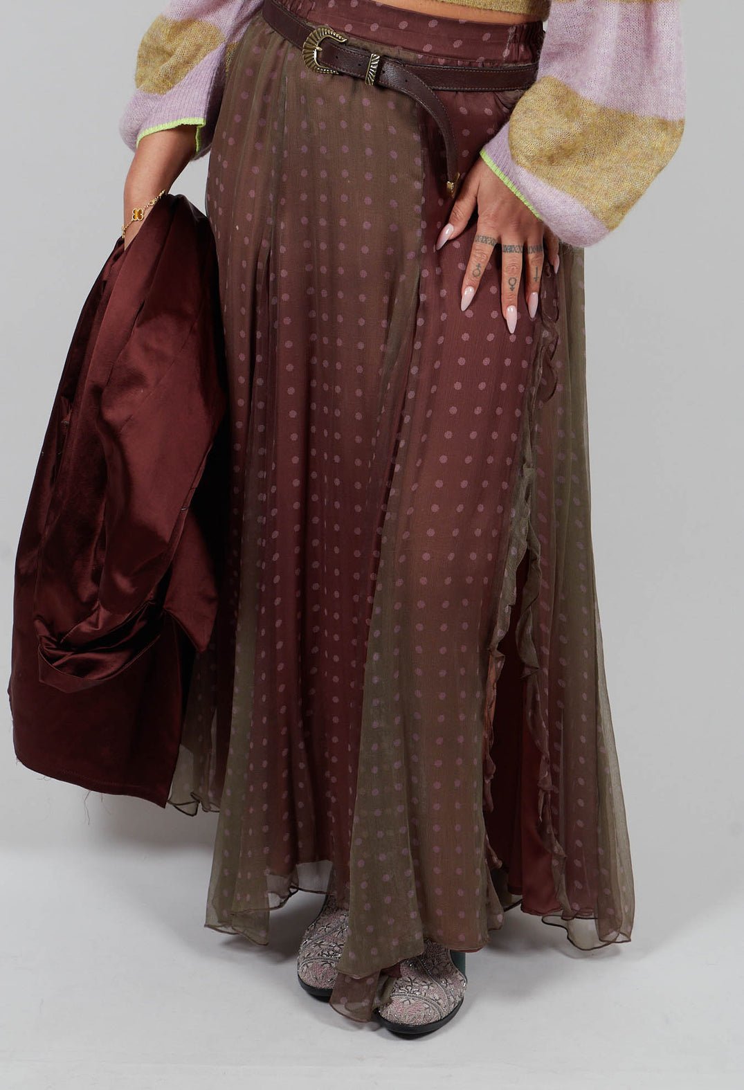 Cassy Skirt in Dots