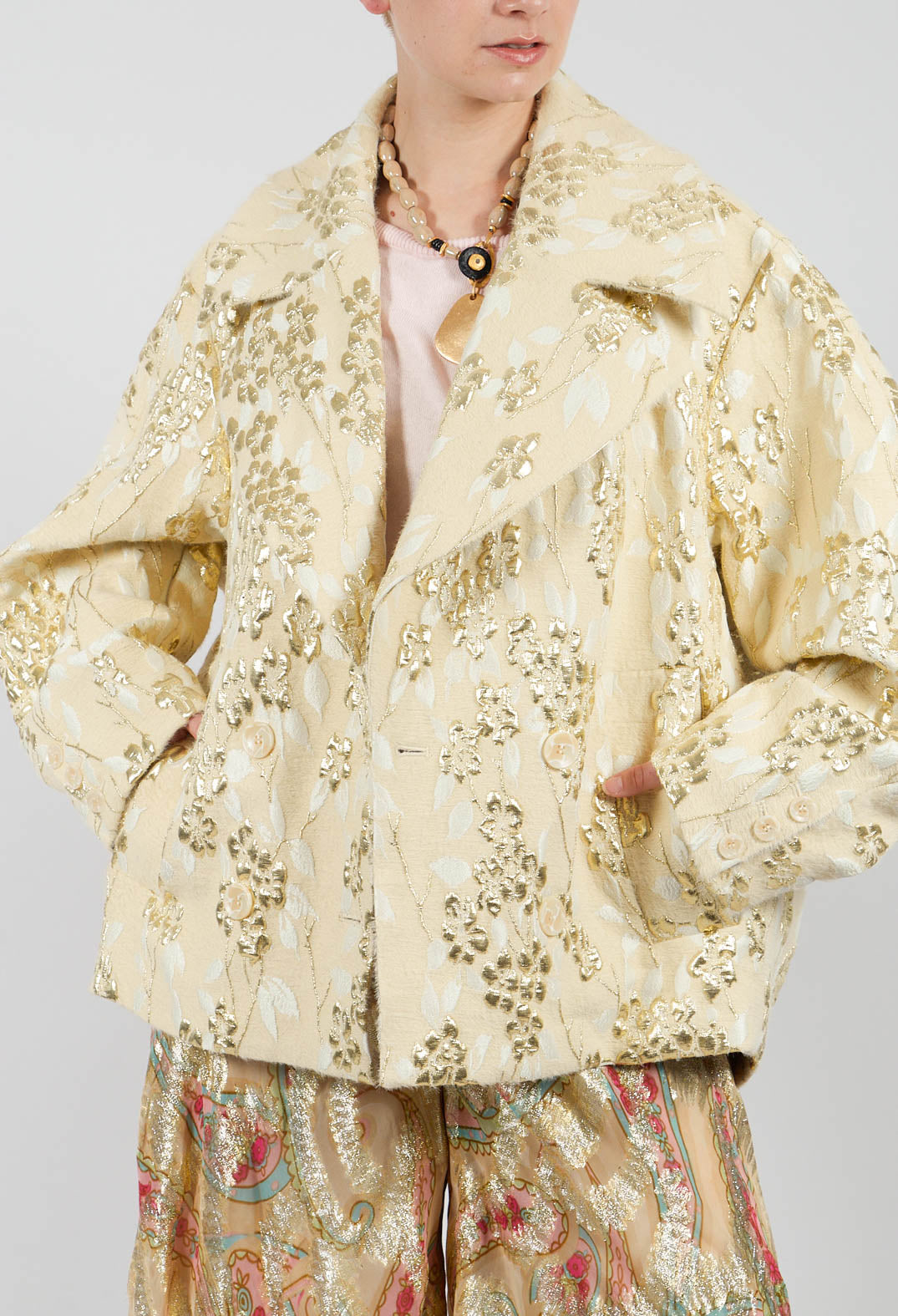 Rolly Jacket in Ecru