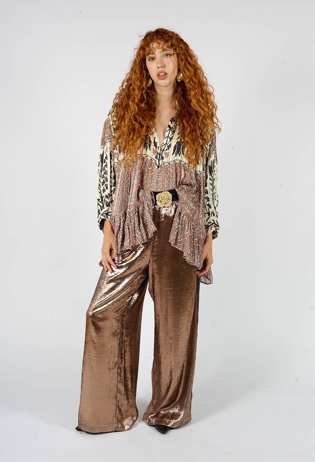 Silene Blouse in Mauve