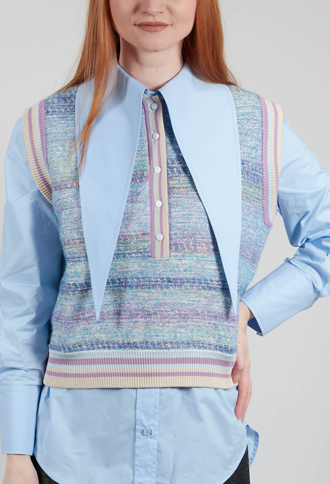 Rasmus Knitted Jumper in Multicolour