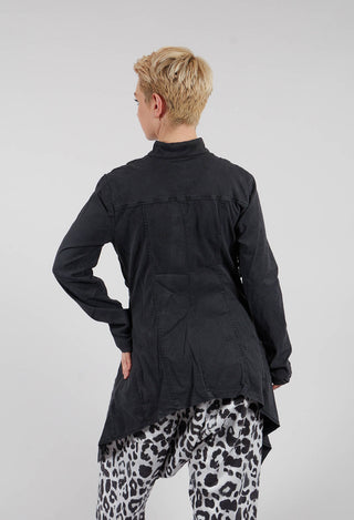 Penguin Coat in Charcoal