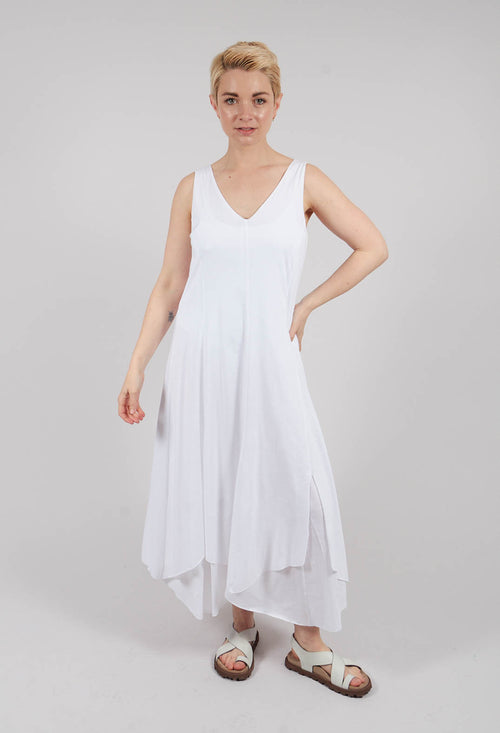 Airy Dress in White