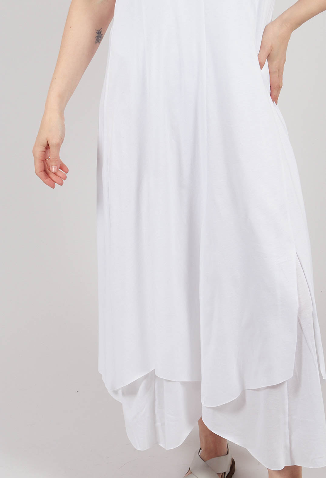 Airy Dress in White