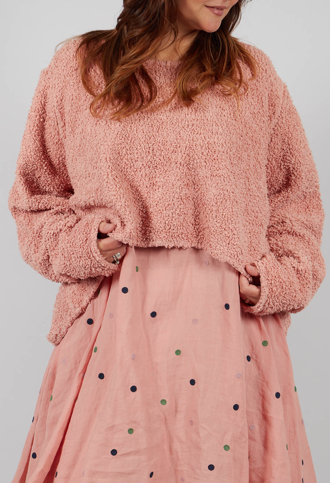Helga Pullover in Stroh