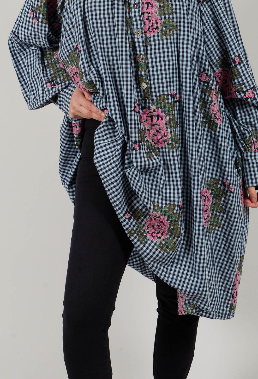 Hesidiot Trousers in Kaviar