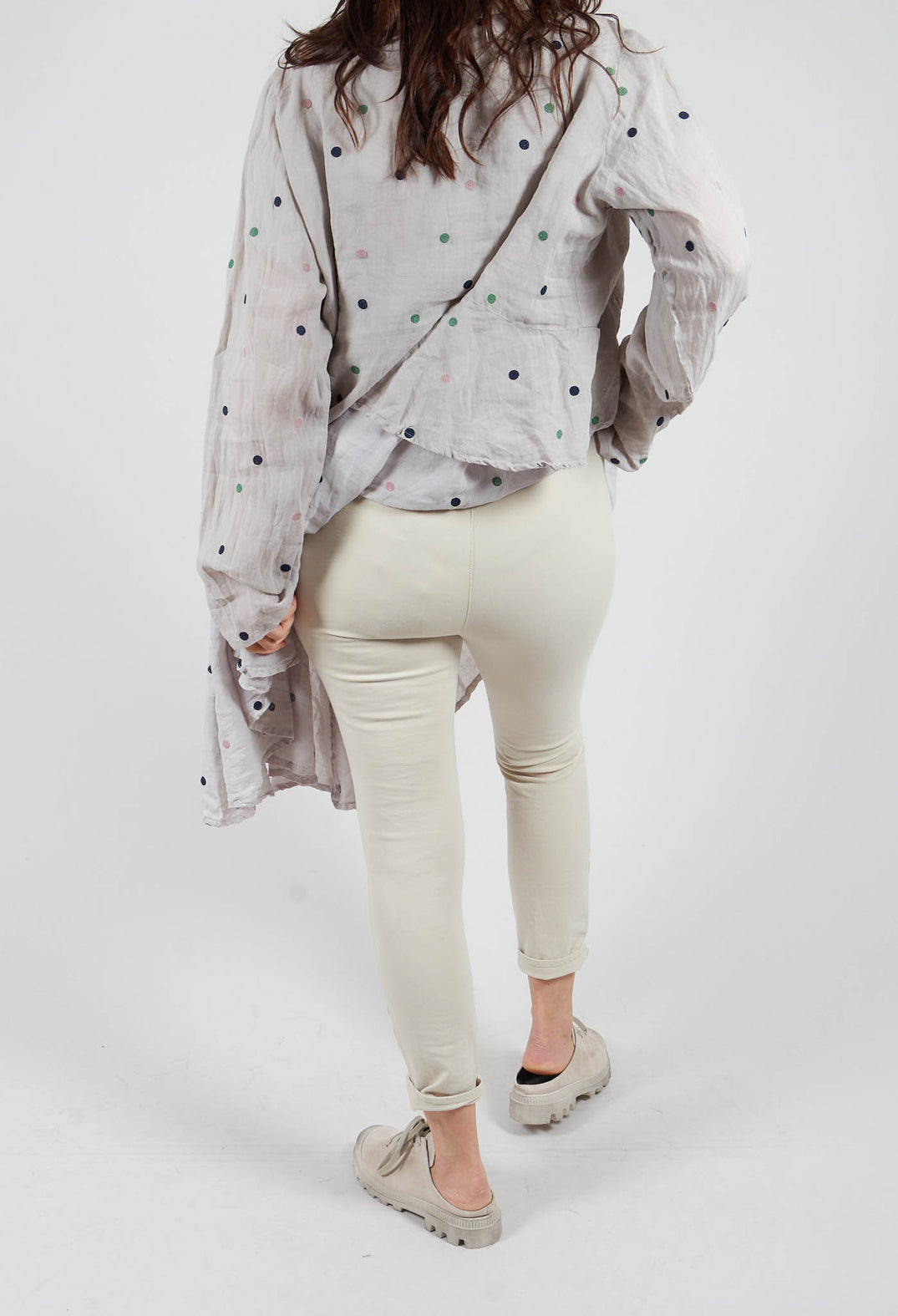 Hesidiot Trousers in Stroh