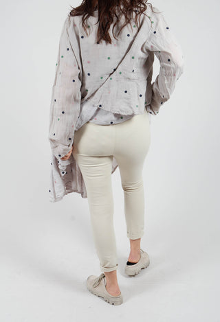 Hesidiot Trousers in Stroh