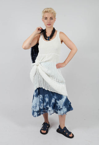 Licht-Crash Dress in Schnee