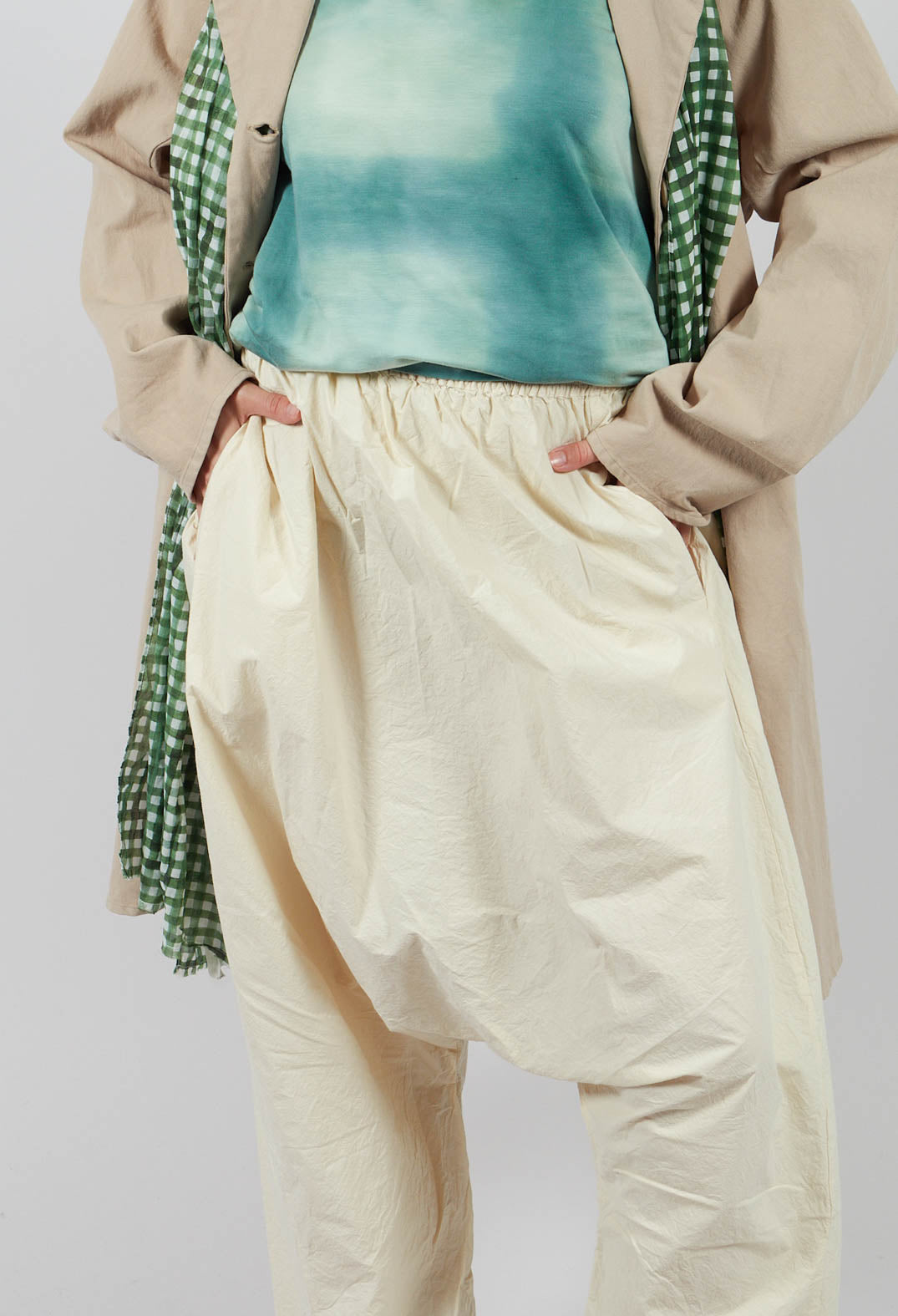 Zaunetz Trousers in Stroh