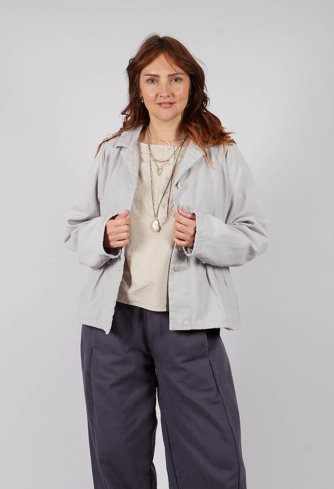 Gebrut Jacket in Pliz