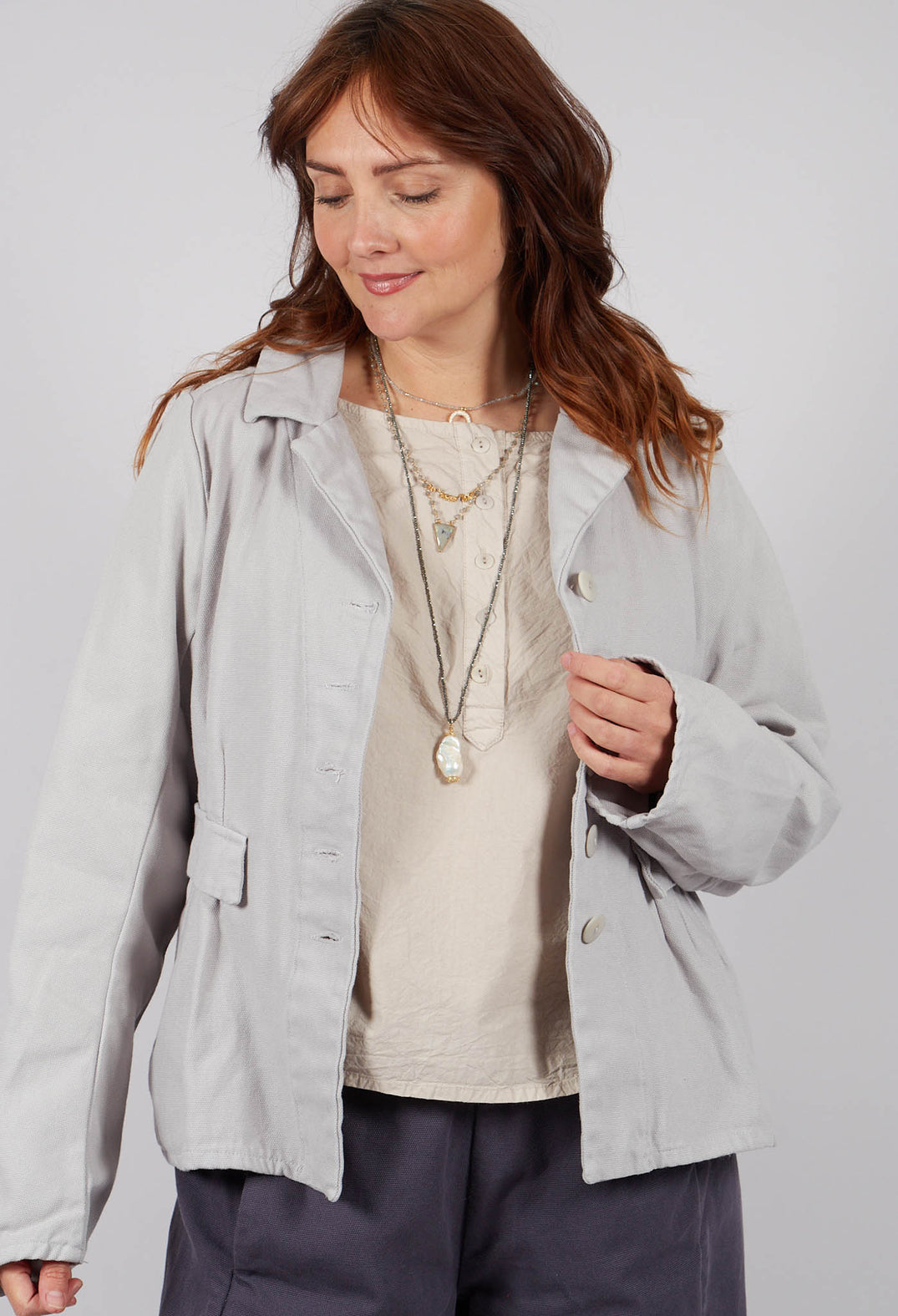 Gebrut Jacket in Pliz