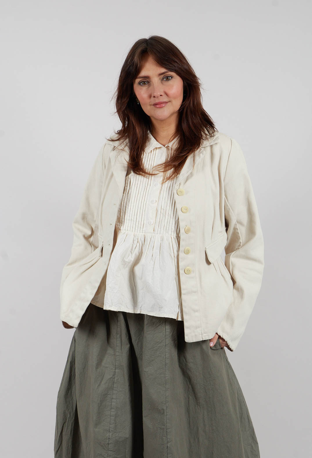 Gebrut Jacket in Stroh
