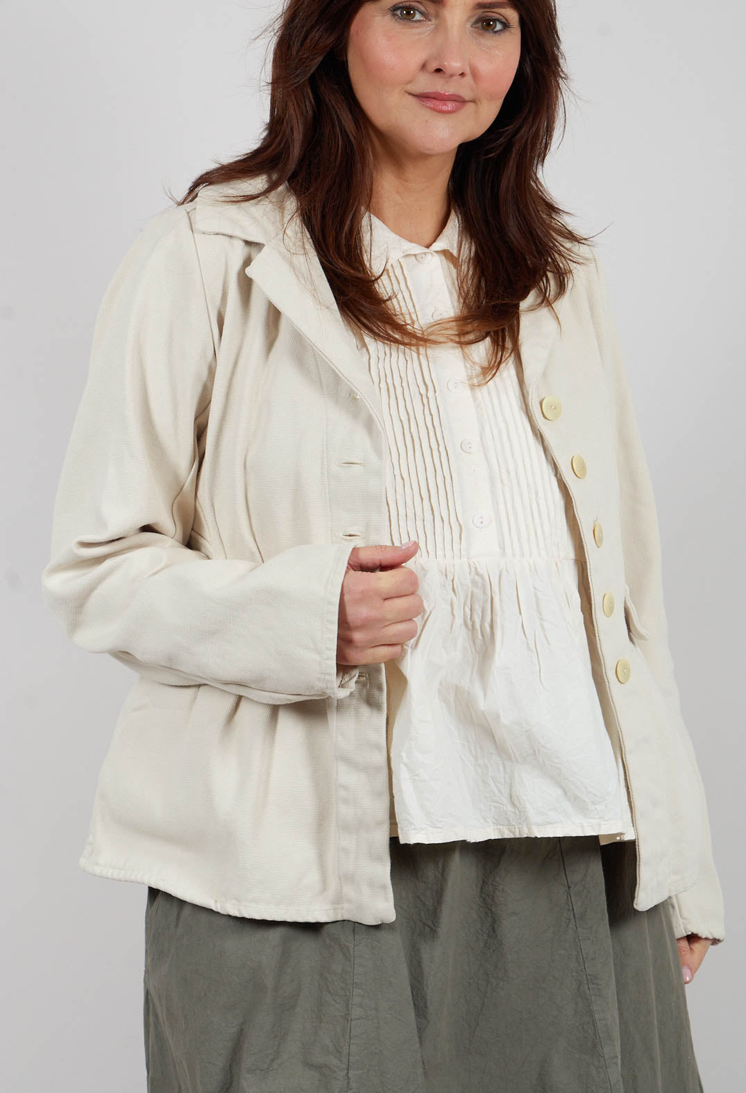 Gebrut Jacket in Stroh
