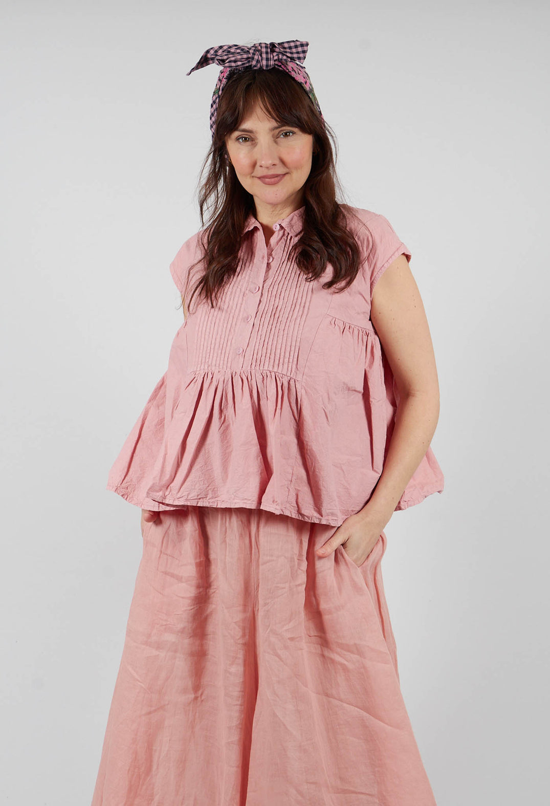 Junglaser Top in Lotus