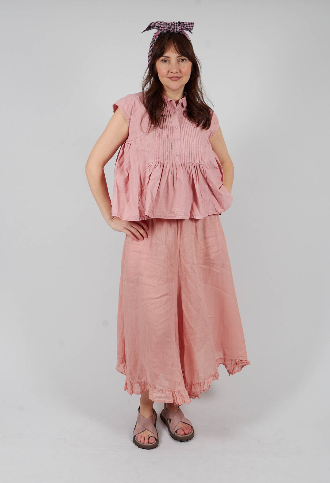 Junglaser Top in Lotus