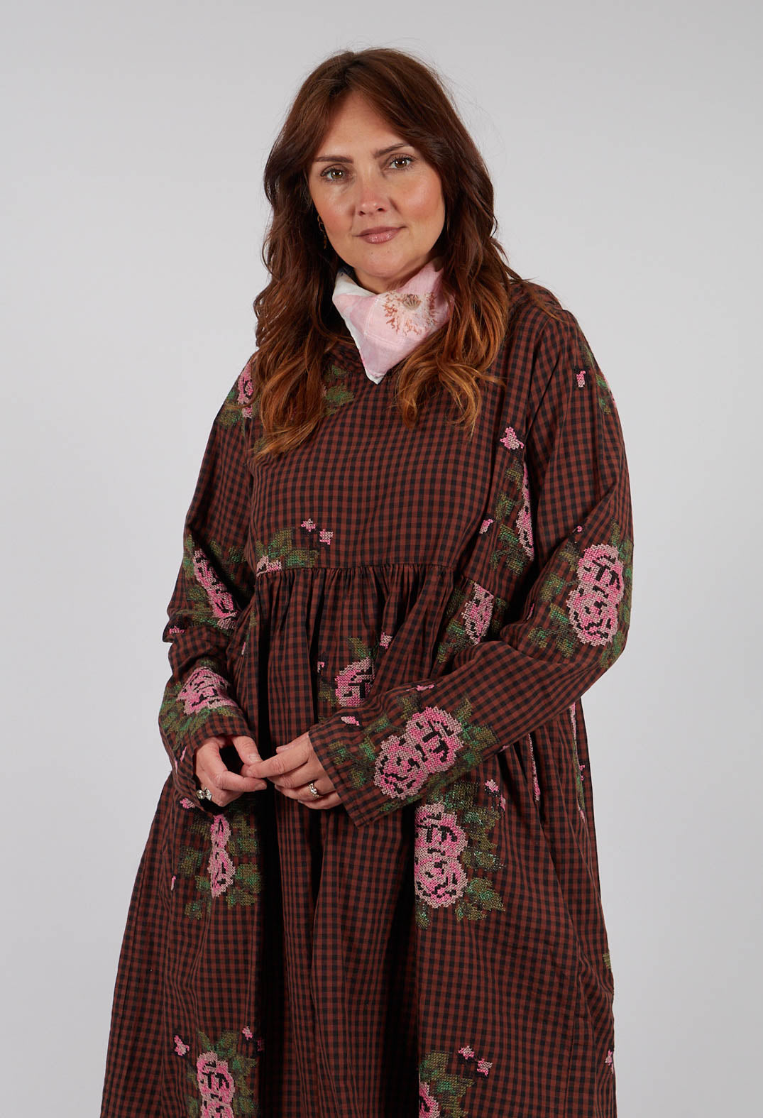 Rosazahler Dress in Mudcloth