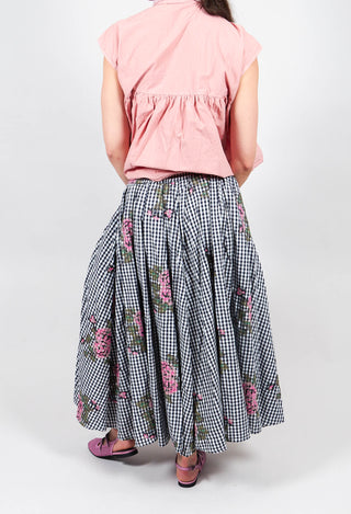 Spielfleck Skirt in Schnee