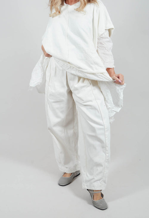 Triehtmant Trousers in Schnee