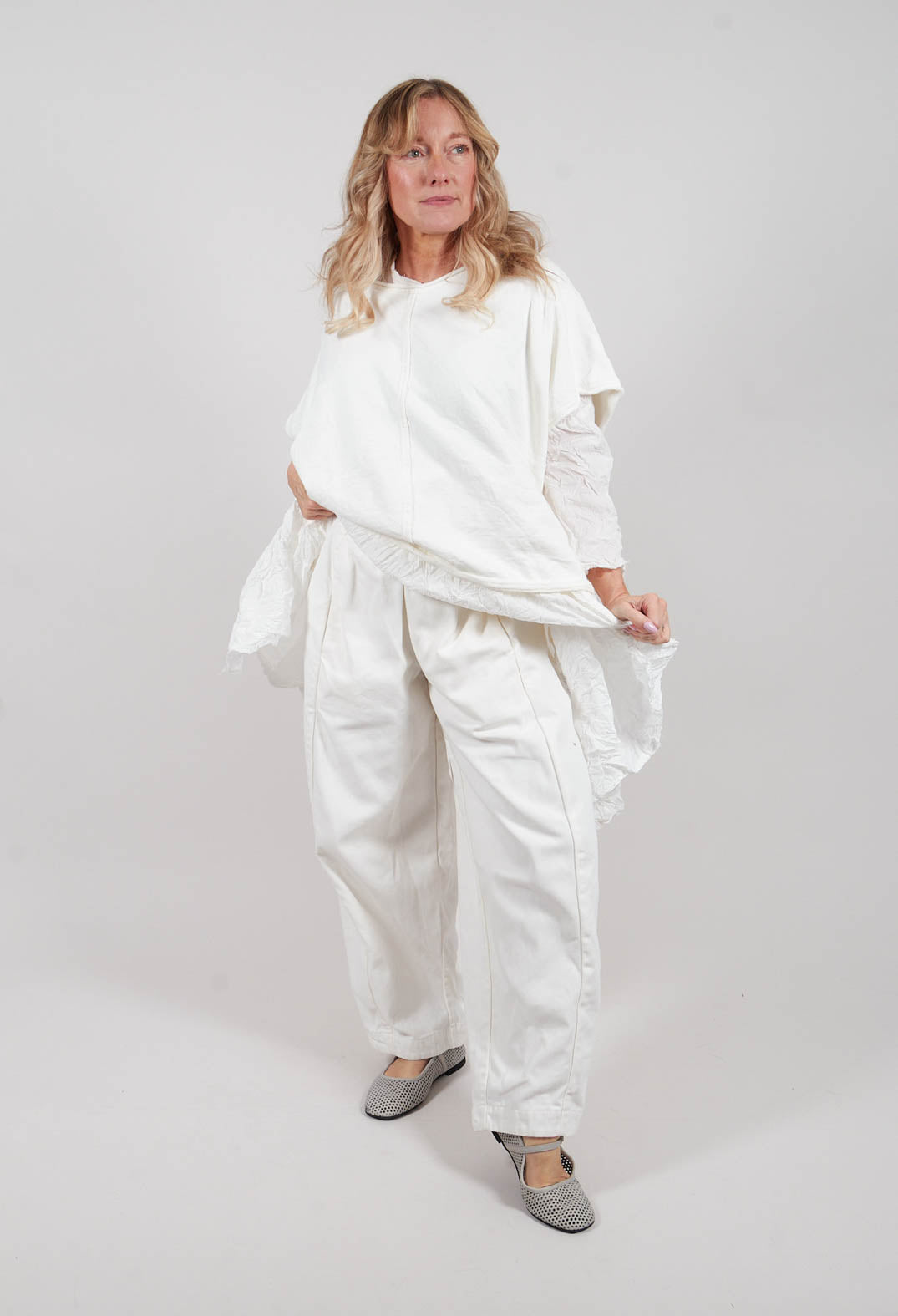 Triehtmant Trousers in Schnee