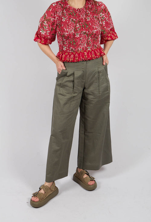 Daisy Trousers in Kaki