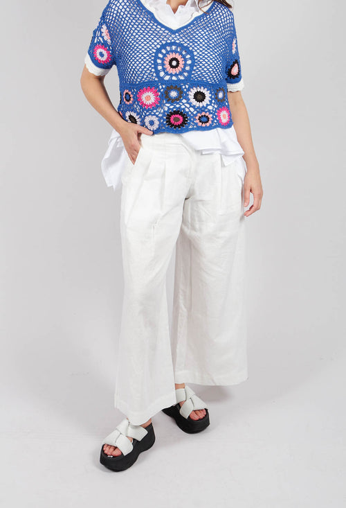 Daisy Trousers in Blanc