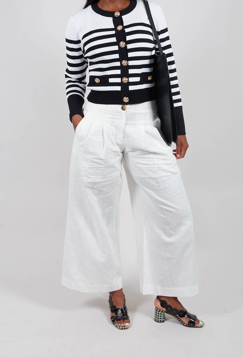 Daisy Trousers in Blanc