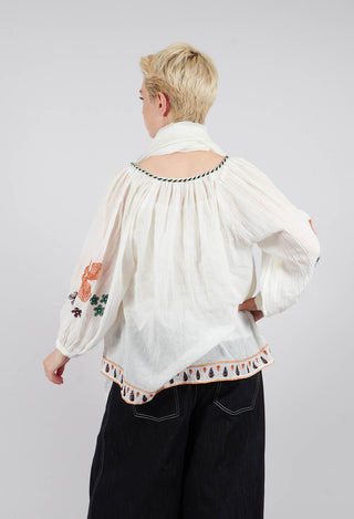 Bedford Blouse in Ecru