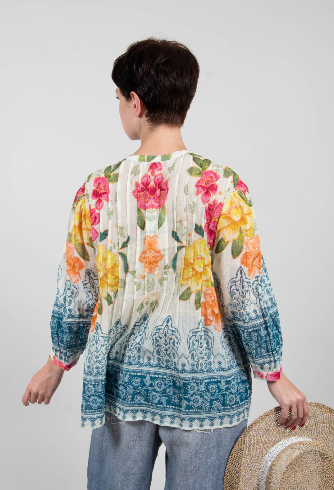 Lucette Blouse in Ecru