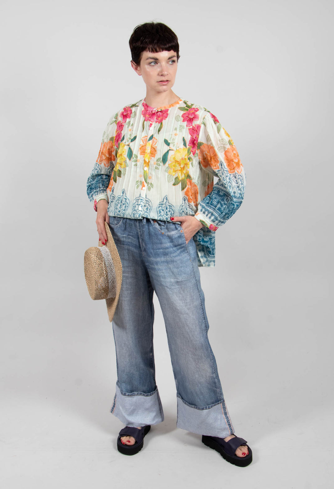 Lucette Blouse in Ecru