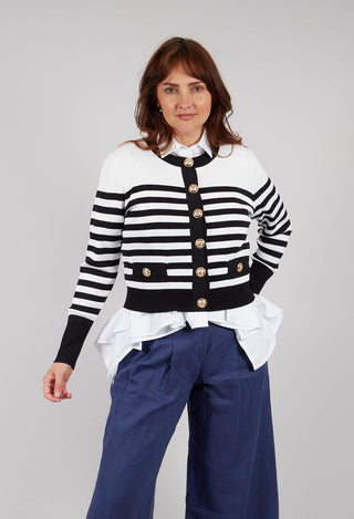 Floride Gilet Maille In Noir