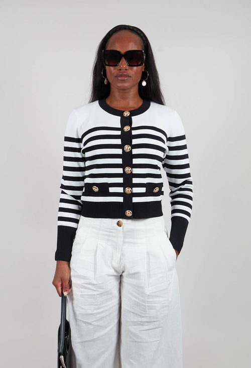 Floride Cardigan Maille In Noir