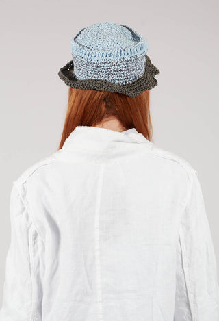 Bowknot Hat in Original Blue