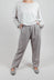 Chino Pants in Silver Gray