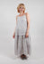 Shoestring Strap Dress in Original Grey