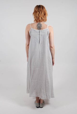 Shoestring Strap Dress in Original Grey