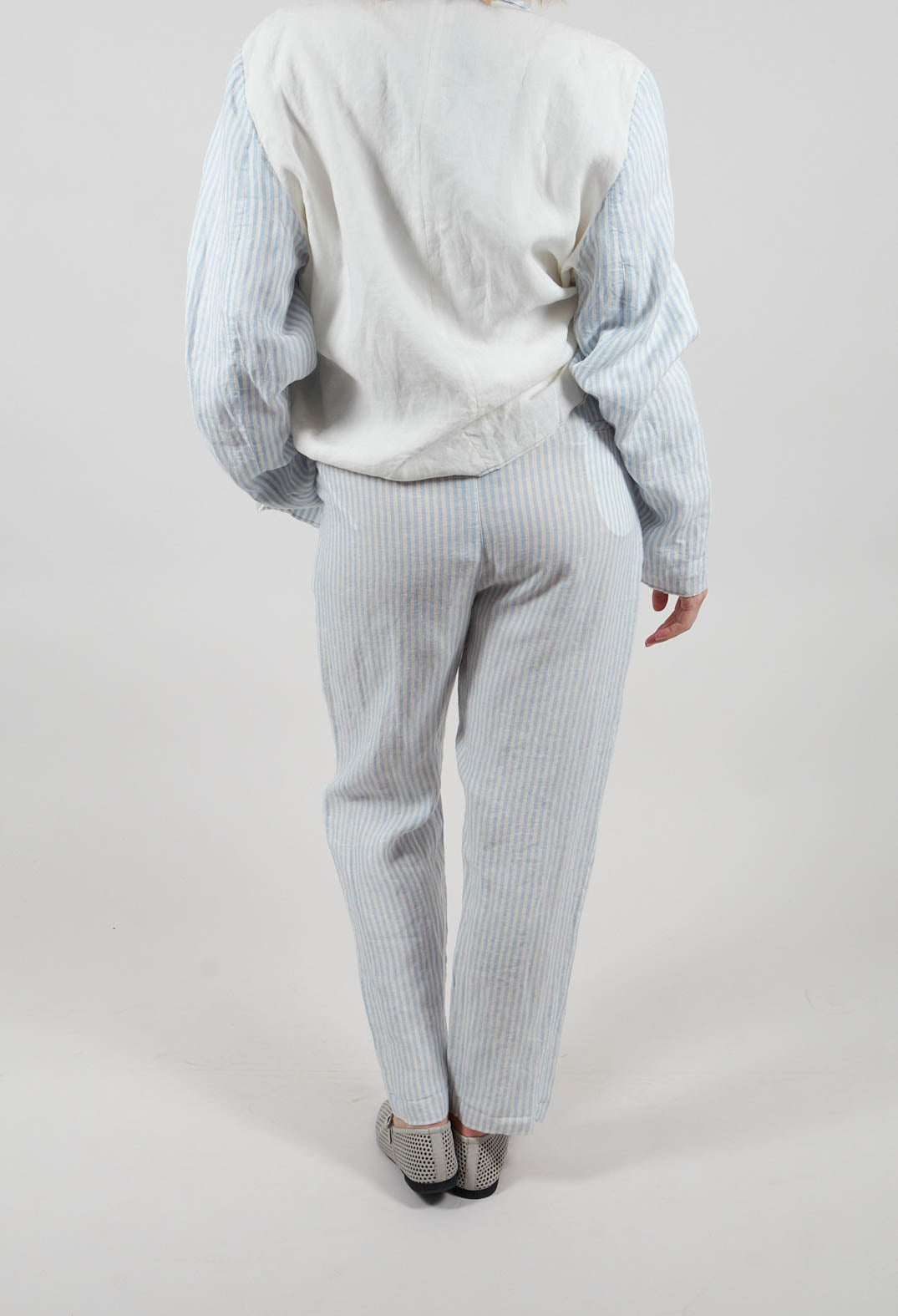 Straight Leg Turnup Pants in Original